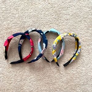 Five headbands